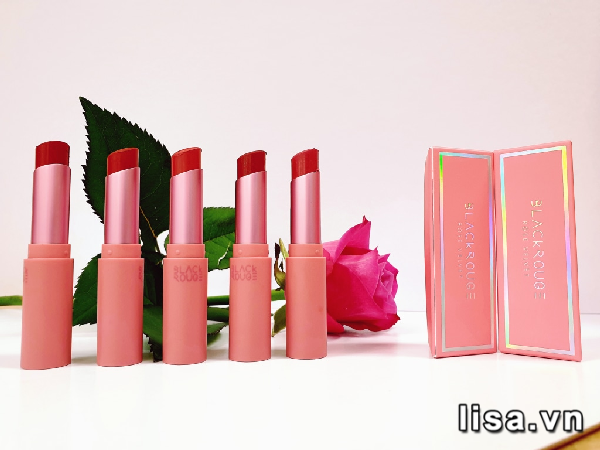 Black Rouge Rose Velvet Lipstick Rouge R03 có thiết kế đơn giản