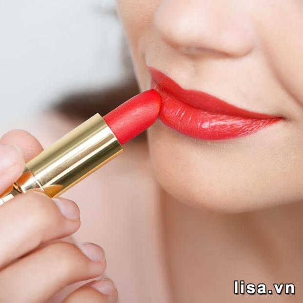 YSL Rouge Pur Couture 13 Le Orange hợp với mọi style makeup