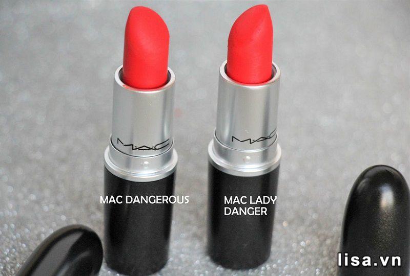 Thiết kế của MAC Lady Danger và Dangerous không khác biệt