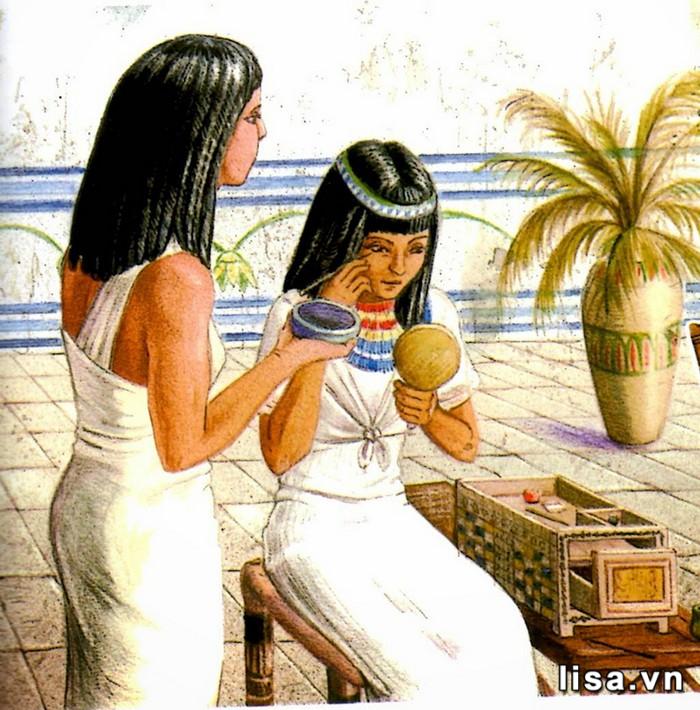 Người Ai Cập sử dụng son như một cách khẳng định địa vị trong xã hội