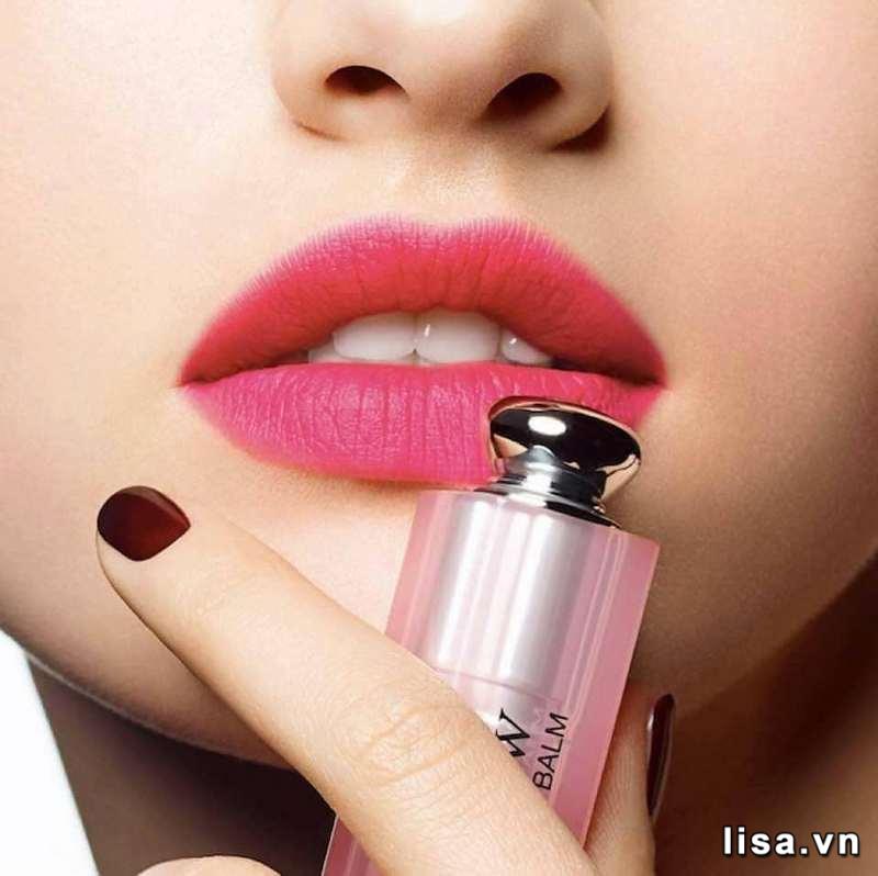 Son dưỡng Dior Addict Lip Glow màu 102, màu đậm hơn #101